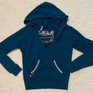 Twisted Heart Blue Sweatshirt